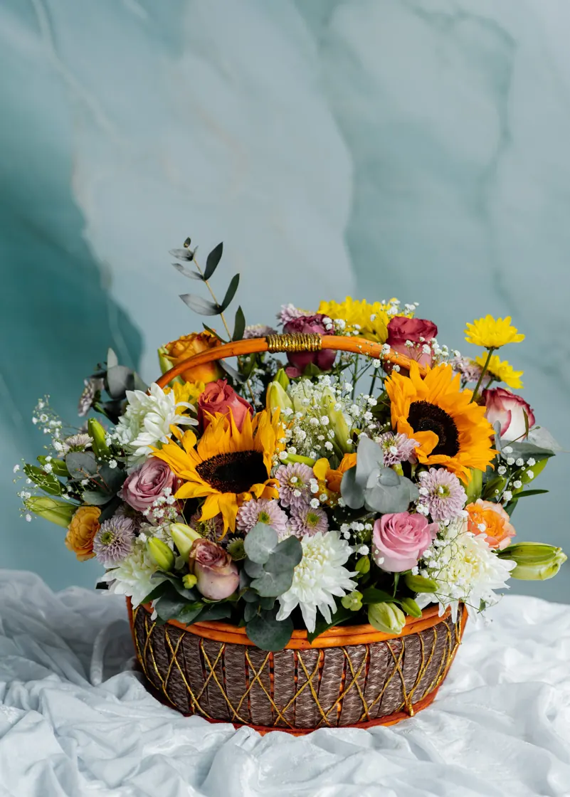Trabalhos de arte floral 8